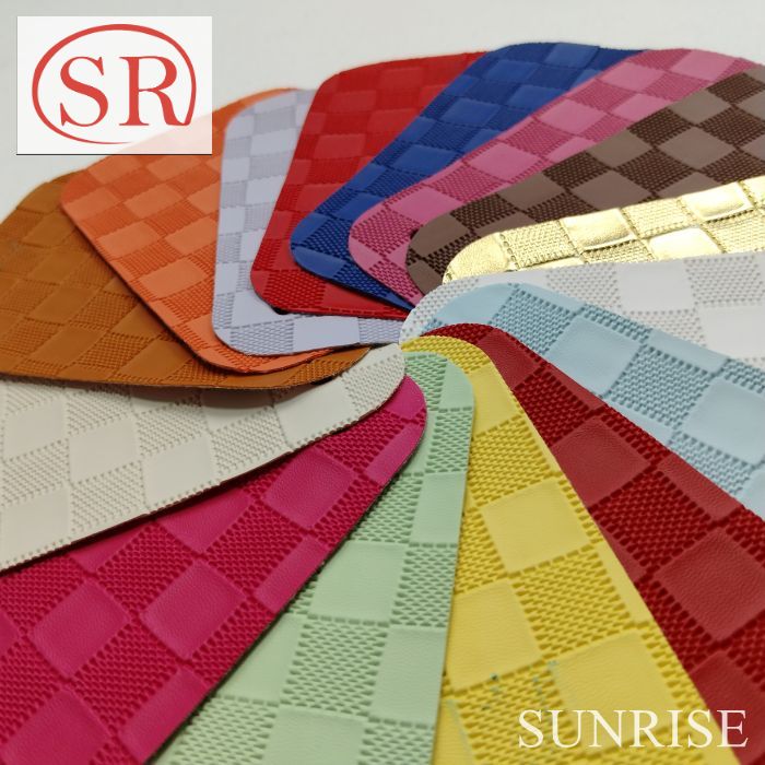 Embossed Scratch-resistant Stretch Lychee Pattern PU Leather Waterproof Decorative for Sofa Bags Outdoor Home Textile Use