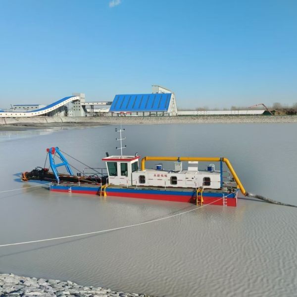 16 inch solid capacity 500m3/h cutter suction dredger for sand dredging