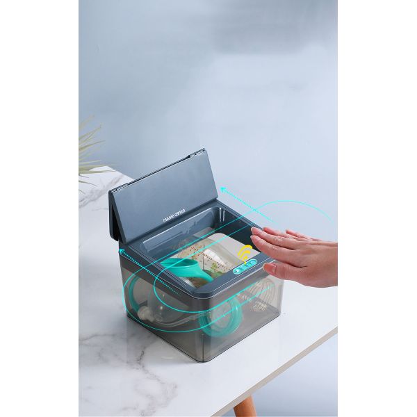 Smart Induction Disinfection Box Mobile Uvc Sterilizer Electric Desktop Storage Box