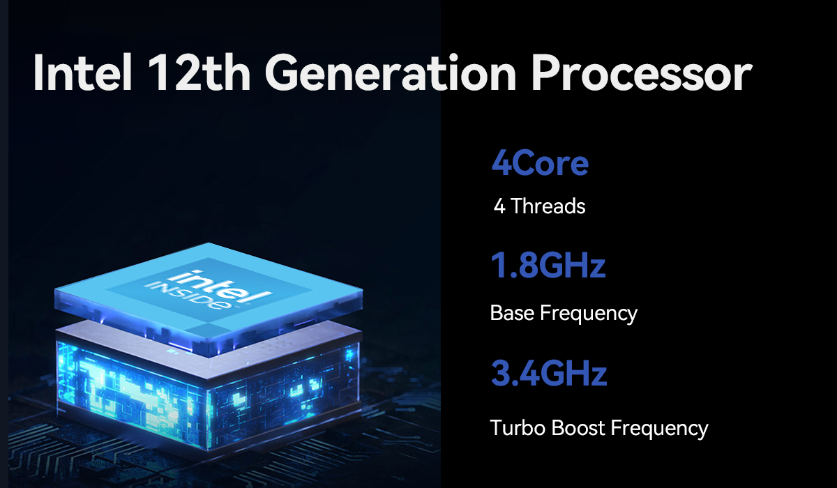 Intel N100 Processor With Four LAN Dual COM and Six USB Industrial Mini PC
