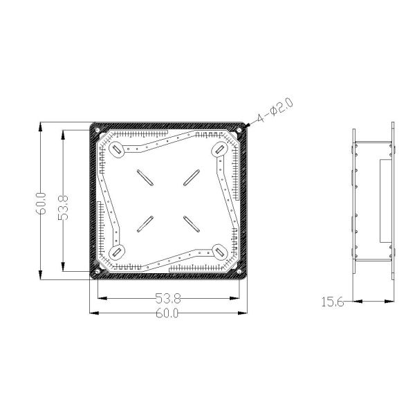 Small Size RFID Antenna for UHF Handheld Reader Circular Polarization UHF RFID Antenna with 3dBic