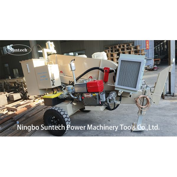 3 Ton Belt Drive 7m/Min High Speed Cable Winch Puller , Cable Powered Winch