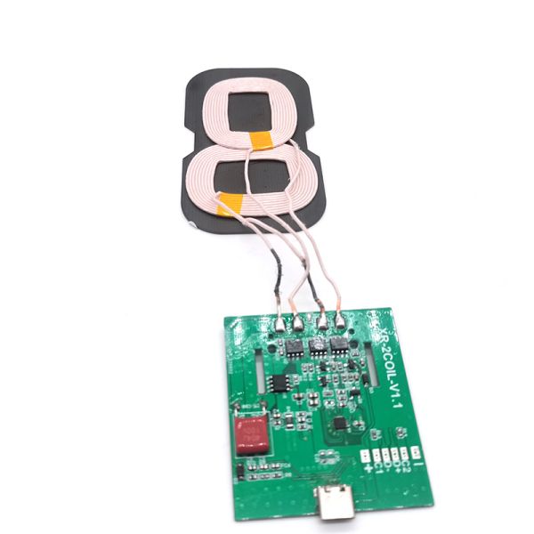 2A 12V Copper Coil for Qi Standard Coil Forcar Wireless Charging Coil