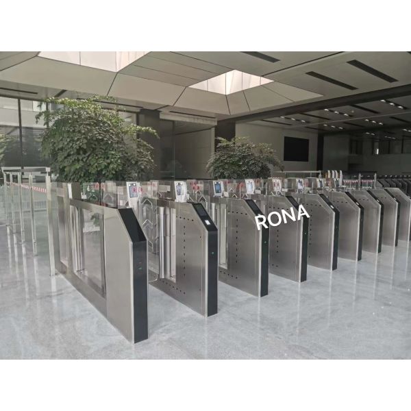 Airport Automatic Turnstiles Gate E Passport Authentication / Biometrics Verification
