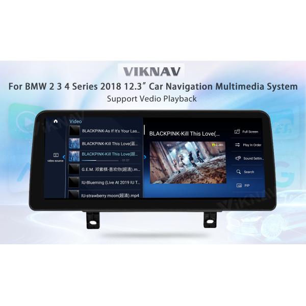 BMW 2 3 4 Series Double Din Touch Screen Radio headunit for android auto EVO System