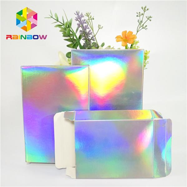 White Color Cardboard Packaging Boxes Various Card Fleixble Logo Customized
