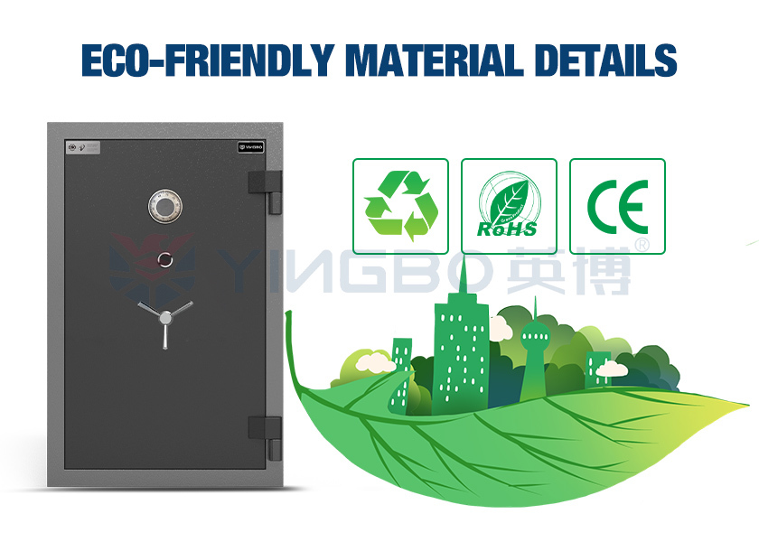 Large Fireproof Safe 2 Hour Fireproof Storage Box Mechanical Lock Best Fire Proof Safes For Home