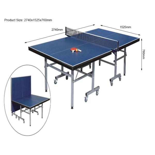 9ft Professional Table Tennis Table Cheap Standard Size Folded Portable Table Tennis Table