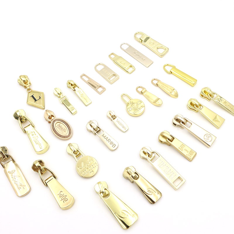Hand Shape Zipper Pull Charm Matte Antique Brass Zipper Pull OEM ODM