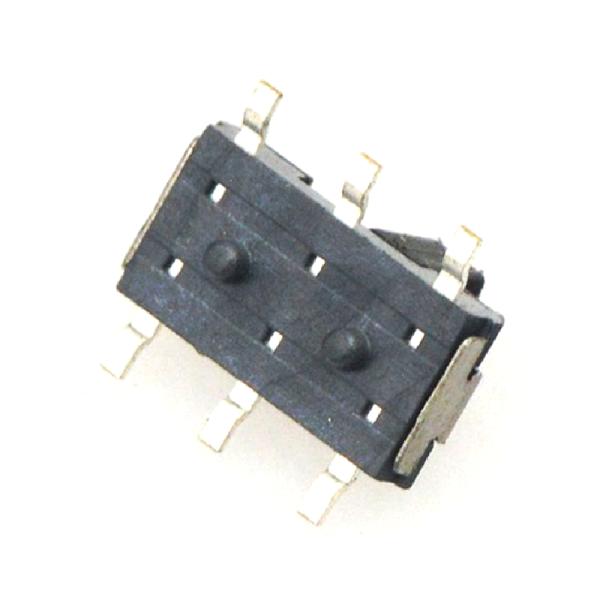 original Six feet Toggle Switch SMD MSS-22CO2 2P2T double row two files