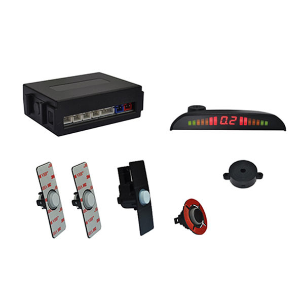 Economy LED Wireless Parking Sensor Buzzer , 200mA Car Front Sensor