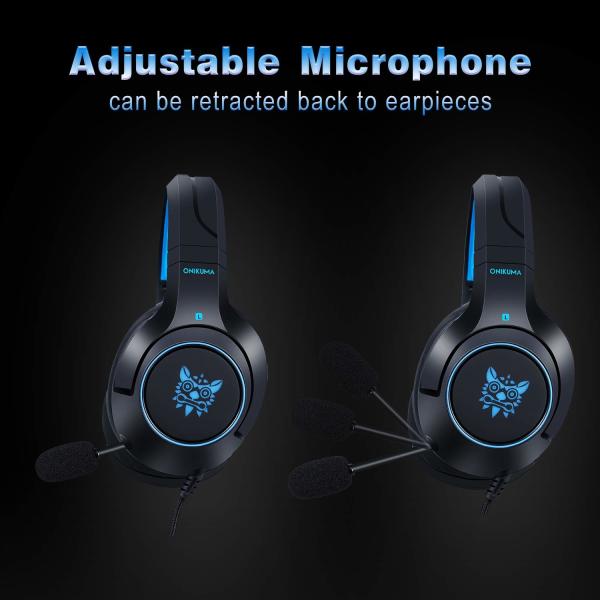 2.2m Onikuma K9 Gaming Headset with Microphone