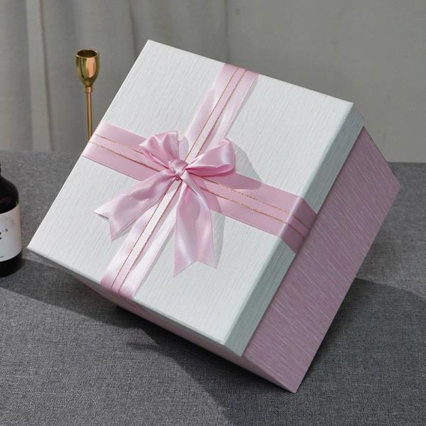 Cardboard Package Carton Gift Boxes Lid And Base Paper Box Packaging Customized