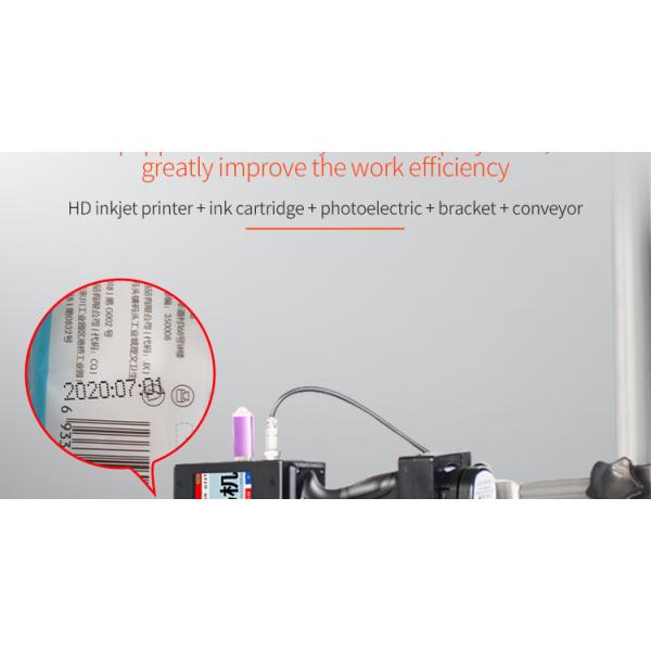 Half Inch Smart Carton Batch Coding Machine Inkjet Printer for Building Material Shops
