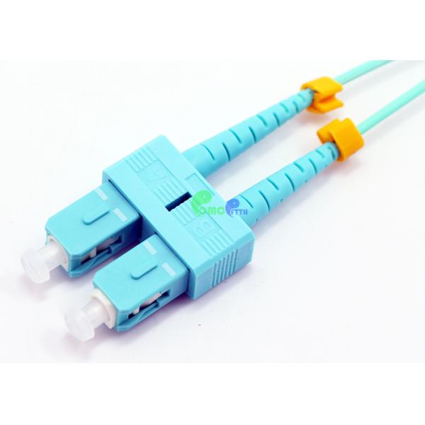 IEC Grade B SC Duplex Fiber Optic Patch Cables High Quality Zirconia Ferrules