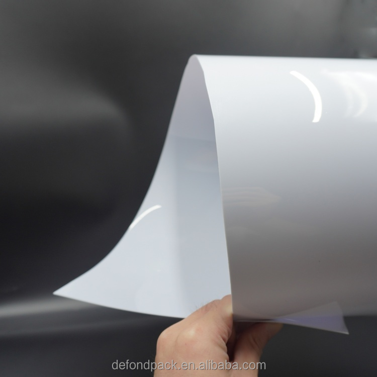 Customization Service Pet Material Plastic Sheets Thermoforming Petg Panels Pet Sheet Roll for Solar Back