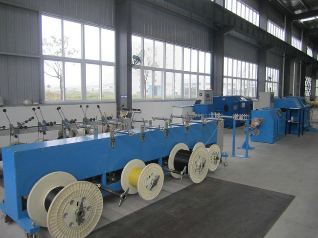 Copper Core Wire Single Twist Machine 30MM - 200MM Cable Laying Equipment Fuchuan