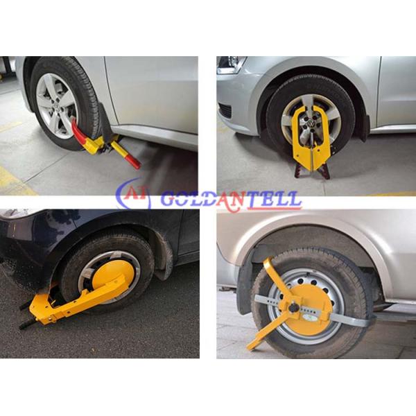 Cold Rolled Steel 11" Tyre Wheel Lock Clamp Master Keys