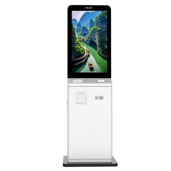 All-in-One Capacitive Touch Query Machine with Responsive Multi-Touch Advanced Facial Recognition and FHD Resolution Interactive Display