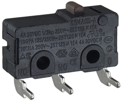 Micro Switch, Travel Switch,Touch Mouse 10,000 Cycles Explosion Proof 3 Bend Pins Microswitch，Mini limit/detector switch