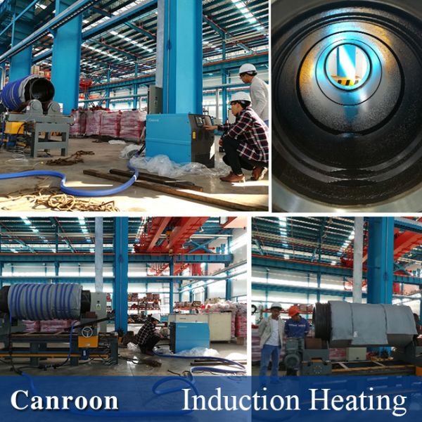 Anti Corrosion Coating Induction Heating Machine High Frequency CE Certificate