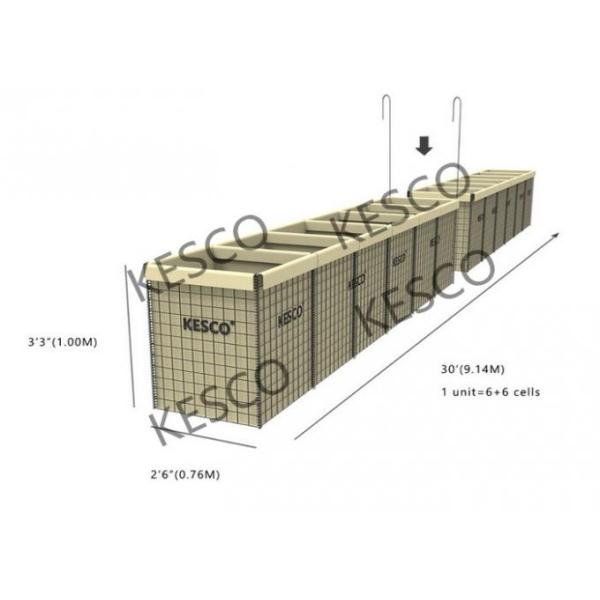 mil 9 Military Defensive Hesco Barriers