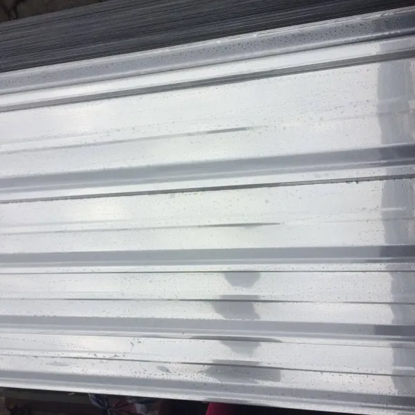 Industrial use of corrugated stainless steel panels