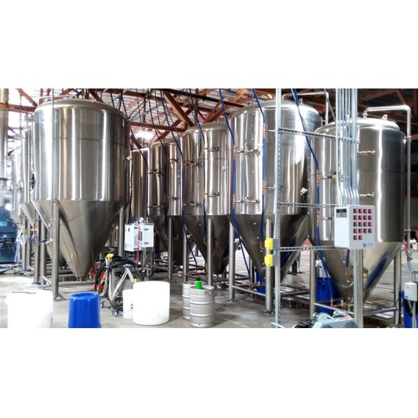 Jacketed Conical Pressure Beer Brewing Kit Brewery Fermentation Unitank