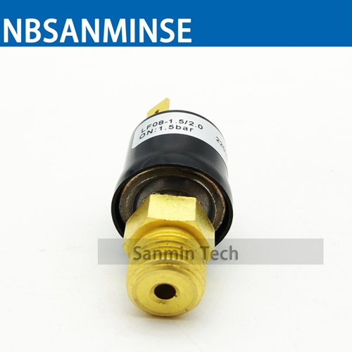 NBSANMINSE SMF08 Small Multi - Purpose Pressure Switch Fixed Set Point Automatic Reset Factory Calibrated