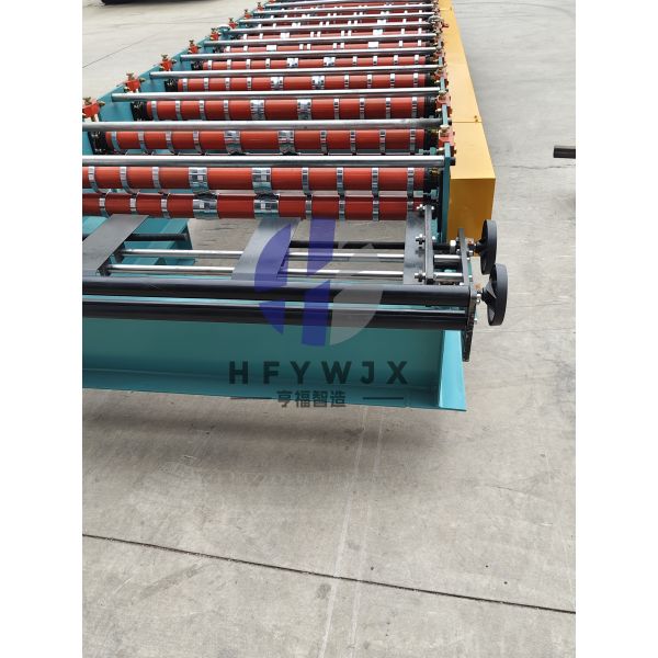 Full Automatic 890 Profile Roof Trapezoidal Sheet Forming Machine With PLC Control System