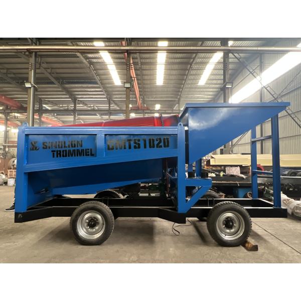 Function Screening Energy Mining Trommel Screen Portable Mini Plant Sieving Gold
