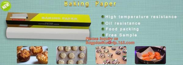 chocolate parchment floral wrapping paper,Food grade unbleached baking parchment wrapping paper,Silicone Coated Parchmen