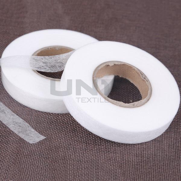 Clothing Hot Melt Fusible Web 100% Polyester Adhesive Interlining