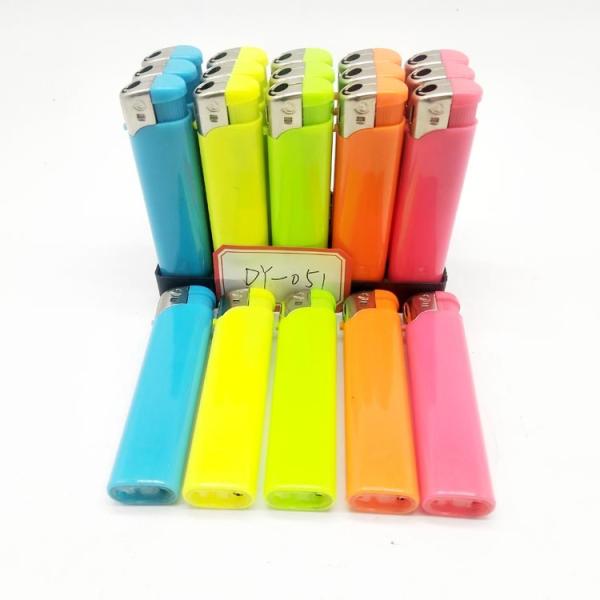 Solid Color Electric Lighter Igniter with Customization and ISO9994 Certification