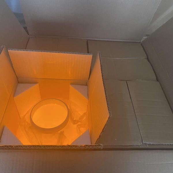 360° Beam Angle Round Plastic Solar Fence Post Lights with Remote Timer and 3 Colors