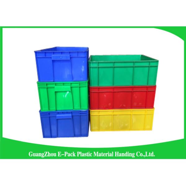 Rentable Moving Plastic Stackable Containers Food Grade 705 * 450 * 180mm