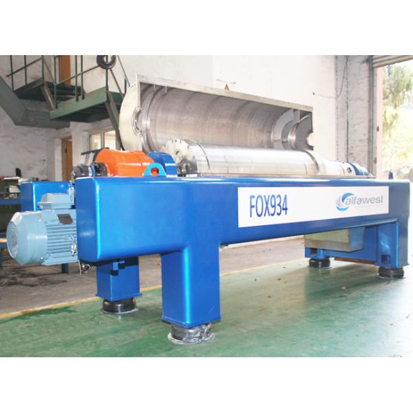 High Efficiency Solid Separation Decanter Centrifuges With PLC Control for PO Oil
