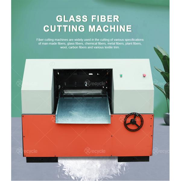 Fiberglass Chopper for Aramid Fiber and PP Geotextile Waste to Meet Customer's Needs