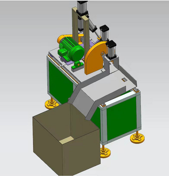 ZQ300-C Without Material Rack Automatic Bar Cutting Machine 2000r/Min 4kw