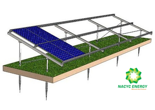 Photovoltaic Solar Panel Brackets / PV Mounting Brackets Outside Installation