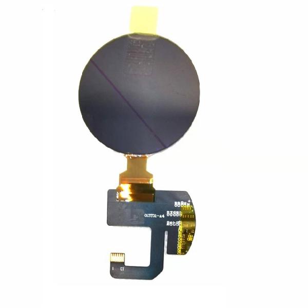 1.3 Inch Round AMOLED Panel 360X360 Dots SPI Interface brightness 400c/d