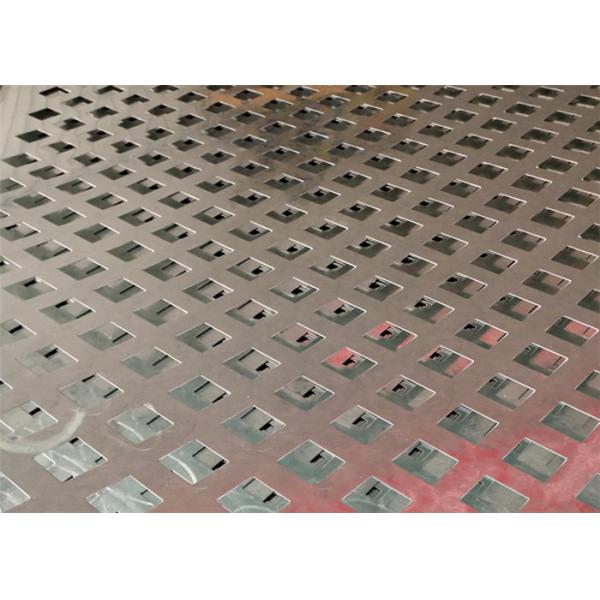 Square Hole 2.8mm Width 1m Metal Perforated Sheet