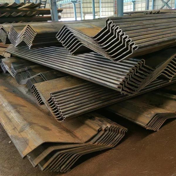 Normalizing Hot Rolled Steel Sheet Pile Type3 Type 4 Z Type U Type 8.5mm
