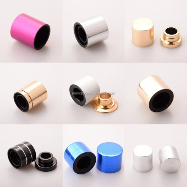 Custom Aluminum Plastic Perfume Bottle Cap for FEA 15mm Pump