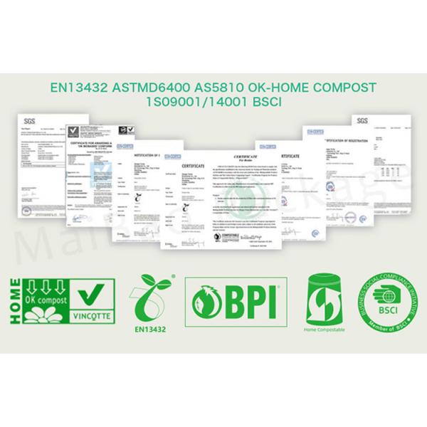 Biodegradable Mailing Bag Compost Courier Bag PLA+PBAT Vegetable Starch Postal Packaging Bag Clothing Express Bag Logo