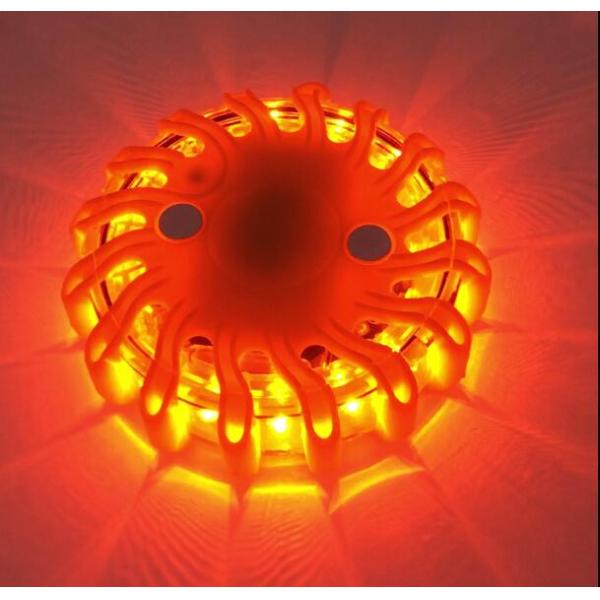 Waterproof IP68 Led Flashing Warning Lights PC/TPR Material DC 5V For Trucks