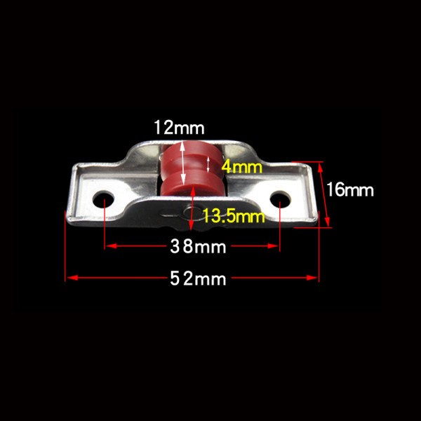 Sliding Window Rollers with Nylon Wheels