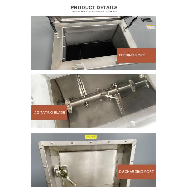 500kg/D SUS304 Organic Waste Composting Machine Commercial Food Waste Composting Machine