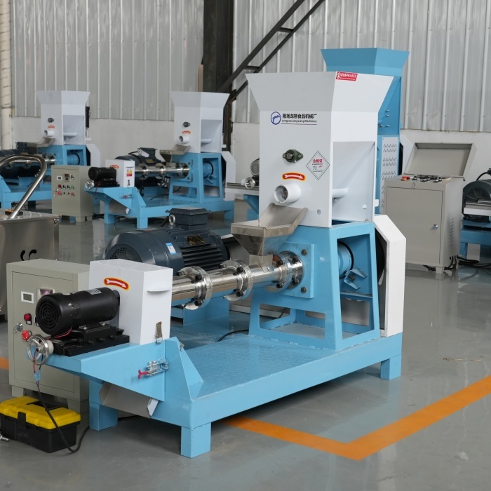Fully Auto Floating Fish Feed Pellet Making Machine 180-200kg/H