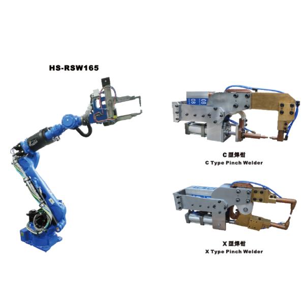 210kg Payload 6-axis Vertically Articulated Robot Optimized for Spot Welding